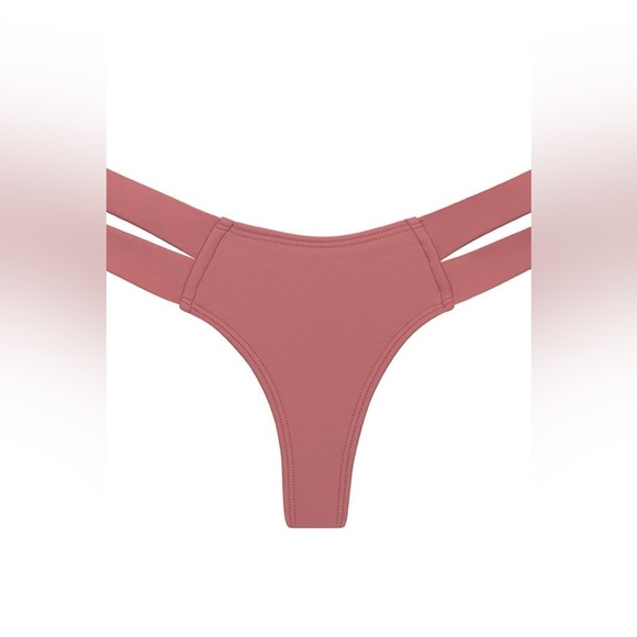 Montce Swim Euro Bottom in Lipstick Size Medium - Picture 2 of 8